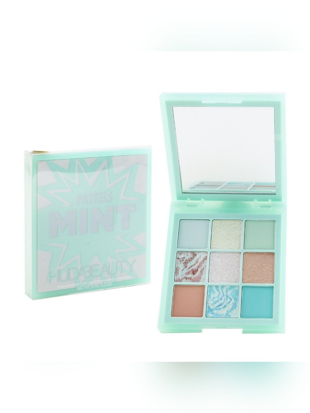 Huda Beauty Pastels Mint Eyeshadow Palette